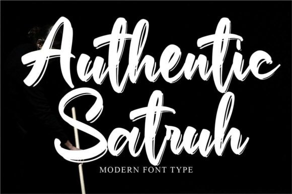 Authentic Satruh Font for Creative Projects
