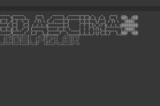 BD AsciiMax: A Font with Nostalgic Flair
