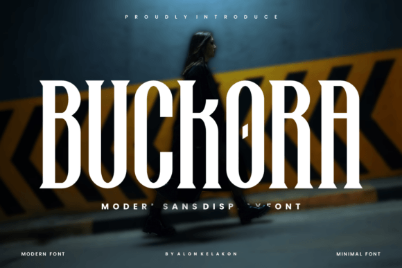 Buckora: A Serif Font for Editorial Elegance