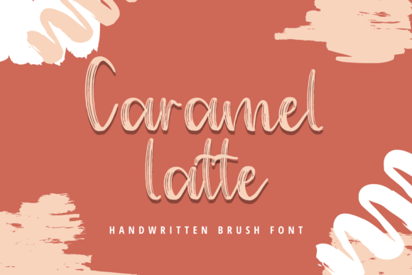 Caramel Latte: A Handwritten Brush Font for Creative Projects