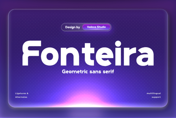 Fonteira: A Clean Font for Business Success