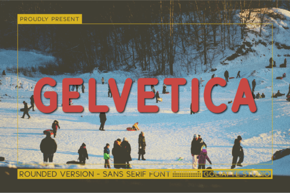 Gelvetica: A Playful Font for Crafters