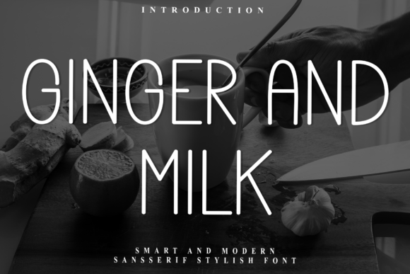 Ginger and Milk Font: Festive Design Magic