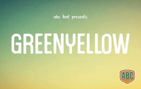 Greenyellow: A Font for Authentic Branding