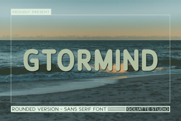 Gtormind: A Bold Font for Web Design