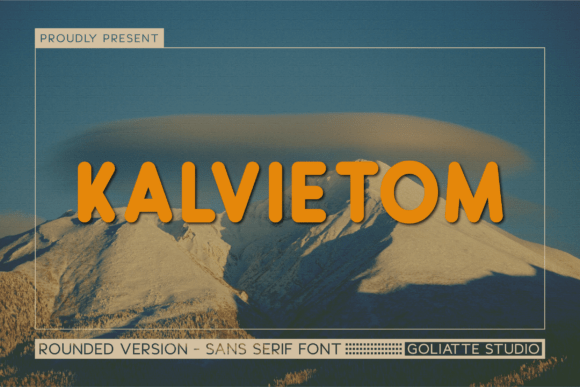 Kalvietom: A Bold Sans Serif Font