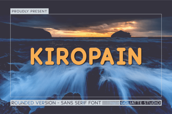 Kiropain: A Bold Font for Creative Design