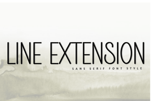 Line Extension: A Festive Font for Business