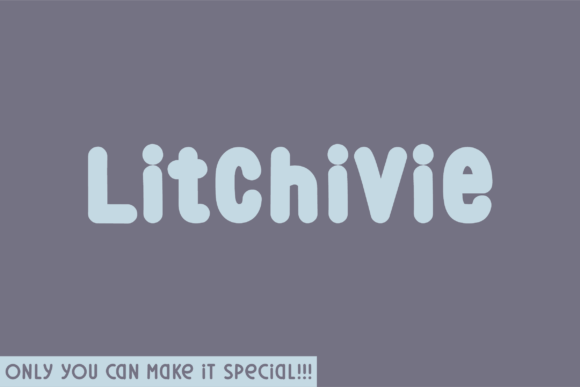 Litchivie: A Unique Handwritten Font