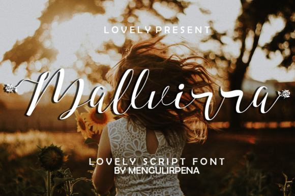 Mallvirra: A Delicate Handwritten Font