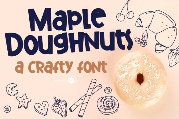 Maple Doughnuts Family Font