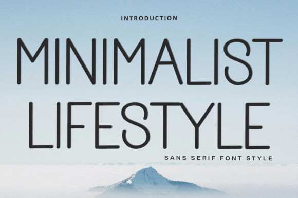 Minimalist Lifestyle Font