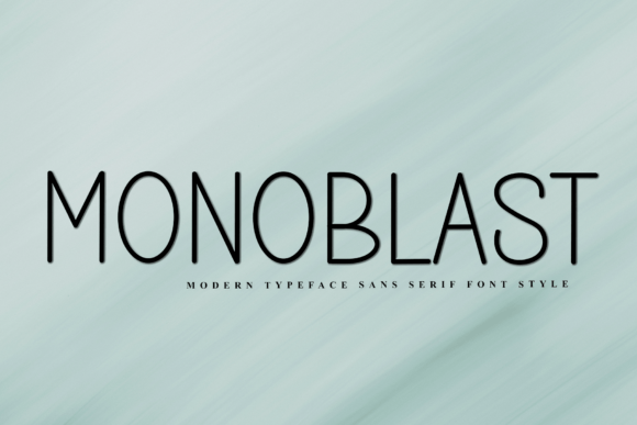 Monoblast: A Bold Font for Digital Marketing