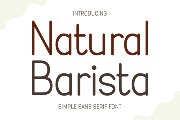 Natural Barista Font Review