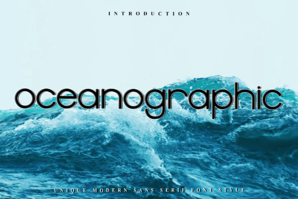 Oceanographic: A Modern Sans Serif for Real Projects
