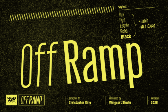 Off Ramp Font Review
