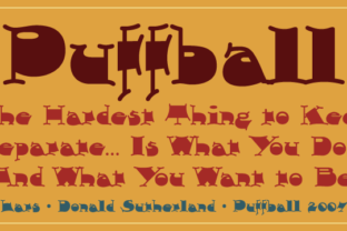 Puffball Font Review
