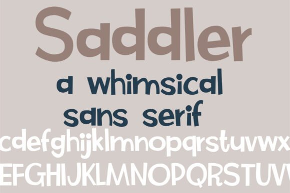 Saddler Font: Rustic Charm for Craft Creators