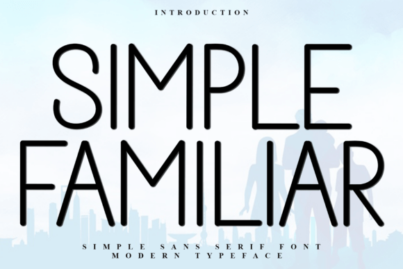 Simple Familiar Font for Business