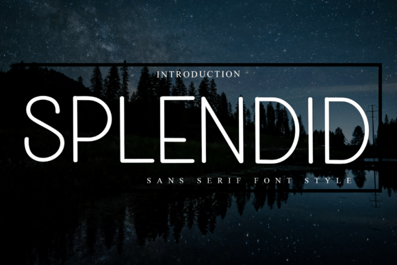 Splendid: A Font That Elevates Your Brand