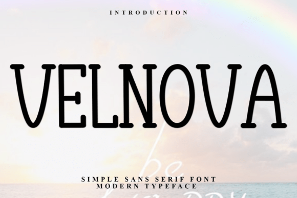 Velnova: A Festive Font for Business